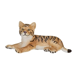 Tigre bebé echado - Imagen 1