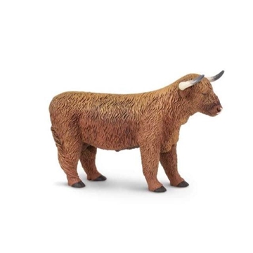 Toro Highland Bull De Juguete Safari 162329 - Imagen 1
