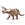 Triceratops rugoso con mandíbula móvil - Imagen 1